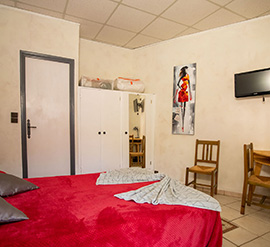 Chambre double climatisée